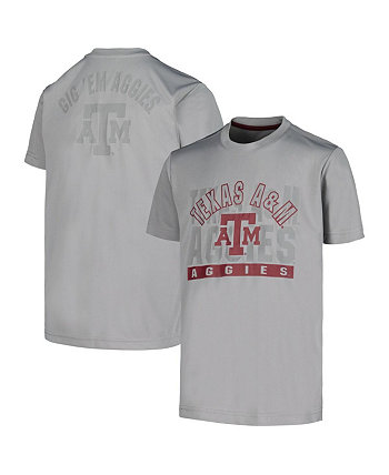 Серая футболка Big Boys Texas A&M Aggies Jones Colosseum