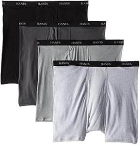 Hanes Men's Tagless Boxer Briefs-Multiple Colors Hanes