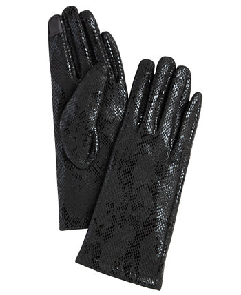 Женские перчатки из искусственной замши с сенсорным экраном для рептилий Marcus Adler