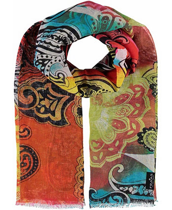 Женский шарф с мистическим узором пейсли FRAAS