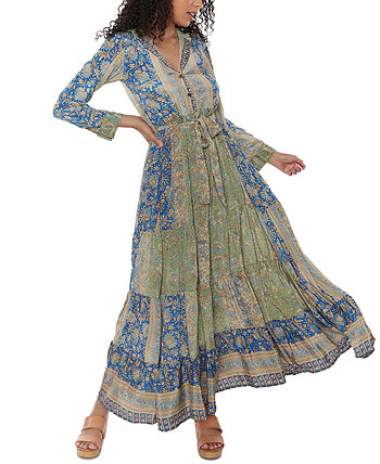 Платье макси Jai с поясом RAGA