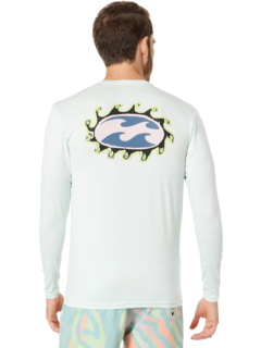 Свободная футболка для серфинга с длинными рукавами Crayon Wave Billabong
