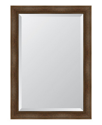 Зеркало в теплой ореховой раме — 30 x 42 x 2 дюйма Melissa Van Hise