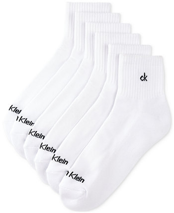 Мужские носки с твердой подушкой Athleisure, шесть пар Calvin Klein