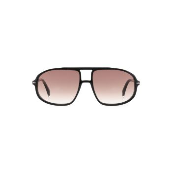 Солнцезащитные очки-авиаторы 59 мм David Beckham