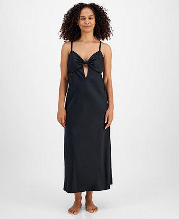 Women's Satin Bow Nightgown, Created for Macy's I.N.C. International Concepts