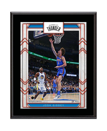 Джош Гидди Оклахома-Сити Тандер, сублимированная табличка с изображением игрока, 10,5 x 13 дюймов Fanatics Authentic