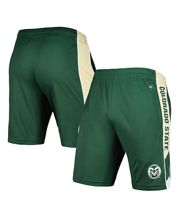 Мужские зеленые шорты для бассейна Colorado State Rams Colosseum