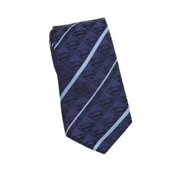 Шелковый галстук в полоску Супермена Carson Dellosa