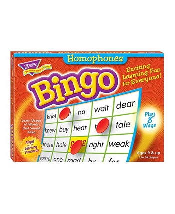 Игра Homophones Bingo Trend Enterprises