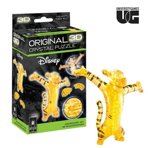 Disney Tigger Original 3D Crystal Puzzle from BePuzzled, Ages 12 and Up Original 3D Crystal Puzzles