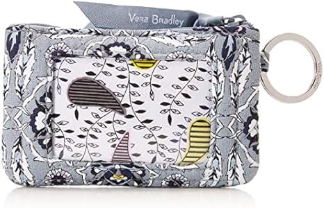 Бумажник Vera Bradley Женский Хлопковый Зип ID, Амфитеатр Плед - Переработанный Хлопок, Один Размер Vera Bradley