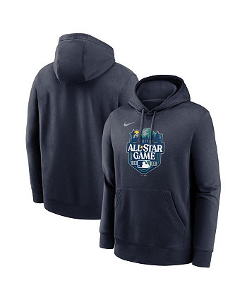 Мужской темно-синий пуловер с капюшоном и логотипом MLB All-Star Game 2023 Nike