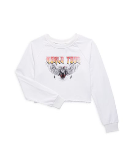 Girl's Eagle Graphic Sweatshirt Prince Peter Collection