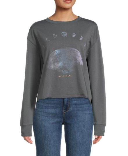 Moon Dream Mazzy Graphic Sweatshirt Spiritual Gangster