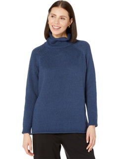 Пуловер с высоким воротником реглан Eileen Fisher
