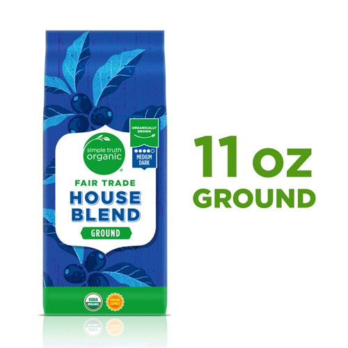 Молотый кофе Simple Truth Organic House Blend — 11 унций Simple Truth