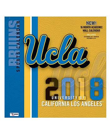 Настенный командный календарь UCLA Bruins на 2018 год размером 12 x 12 дюймов Turner Licensing