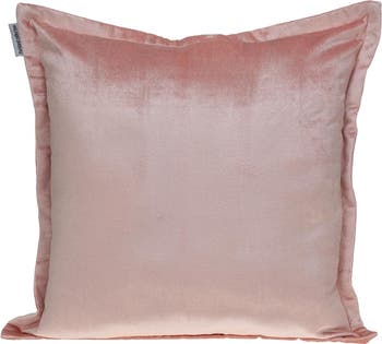 Agneta Transitional Розовая квадратная декоративная подушка Parkland Collection