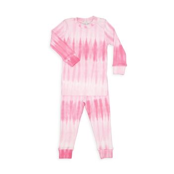 Baby's &amp; Little Girl's Gradient Tie-Dye 2-Piece Pajama Set Baby Noomie