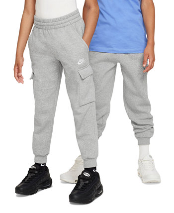 Спортивная одежда для больших детей Клубные флисовые брюки-карго Nike