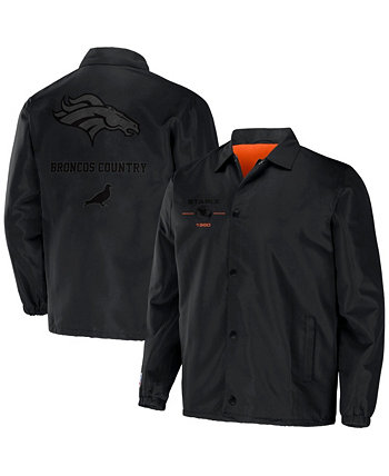 Мужская нейлоновая куртка с вышивкой NFL X Staple Denver Broncos черного цвета NFL