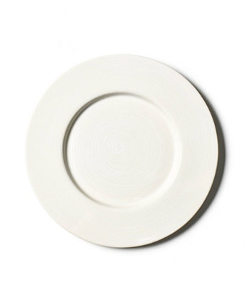 Фирменная обеденная тарелка с белой каймой Coton Colors
