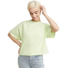 Women's Hanes® Garment Dyed Cropped Cotton T-Shirt Hanes