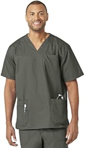 Carhartt Men's Ripstop Men's MultiPocket Scrub Top Carhartt