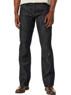 Прямой крой Плотная джинсовая ткань Big Slub Selvedge плотностью 22 унции цвета индиго The Unbranded Brand