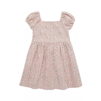 Платье с цветочным принтом для маленькой девочки Design History