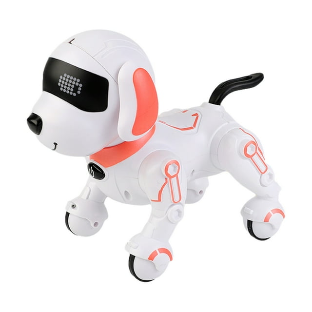 Back to School Savings! Feltree RC Robot Dog Toy Remote Control Robot Stunt Puppy Dancing Programmable Smart Robot Toy Xmas Gifts for Kids FELTREE