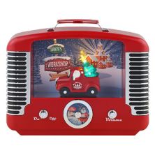 Мистер Рождество, ностальгический грузовик, радио, стол, декор Mr Christmas