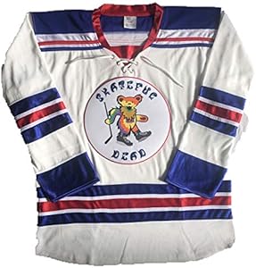 Skateful Dead Hockey Jerseys - Two (2) Colors and 10 Sizes; We Add Your Name and Number Tally