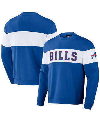 Мужская коллекция NFL x Darius Rucker от Royal Buffalo Bills Team, цветной и белый пуловер, свитшот Fanatics