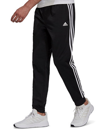 Мужские брюки-джоггеры с трикотажем Adidas