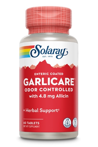 GarliCare™ -- 60 Enteric-Coated Tablets (Таблетки с покрытием) Solaray