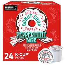 The Original Donut Shop Кофе с мятой перечной, стручки Keurig® K-Cup®, тонкая обжарка, упаковка из 24 шт. KEURIG