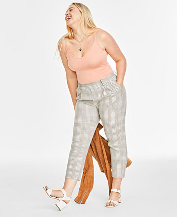 Женские брюки двойного плетения с застежкой до щиколотки, созданные для Macy's On 34th