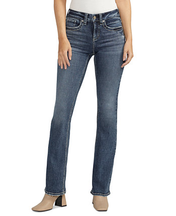 Женские джинсы Suki со средней посадкой и пышным кроем Bootcut Silver Jeans Co.