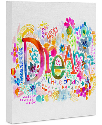 Стефани Корфи Dream A Little Art Canvas 16x20 " Deny Designs