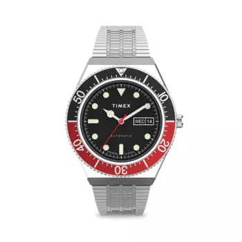 M79 Automatic Stainless Steel Bracelet Watch Timex