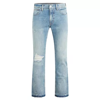 Bandana Walker Kick Flare Jeans Hudson Jeans