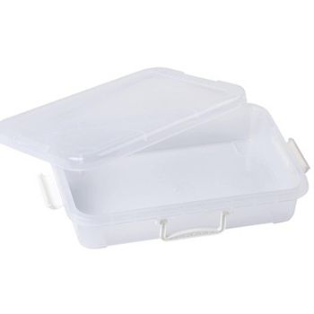 15inch Portable Sensory Bin Play Tray With Lid Build Me