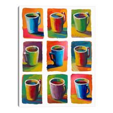 Художественные картины на холсте, кофейные чашки, настенное искусство на холсте Fine Art Canvas