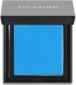 UCANBE Moonlight Single Eyeshadow Palette, Highly Pigmented Glitter Eye Shadow Powder, Professional Long-Lasting Waterproof Makeup Palette UCANBE