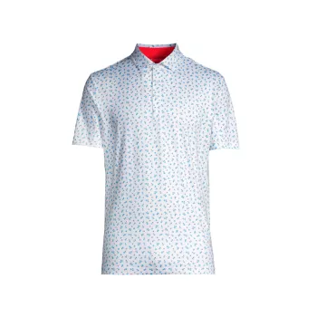 Ashby Floral Polo REDVANLY