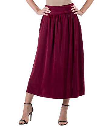 Женская юбка-миди с отложным воротником 24Seven Comfort