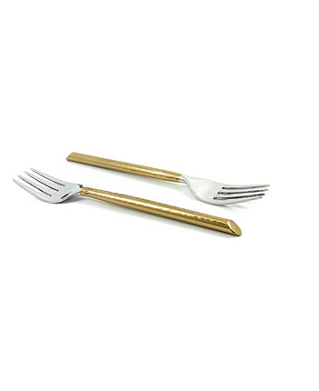 Кованые вилки Golden Cut для ужина - набор из 6 шт. Vibhsa
