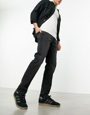 Черные суперэластичные джинсы прямого кроя Jack & Jones Intelligence Jack & Jones